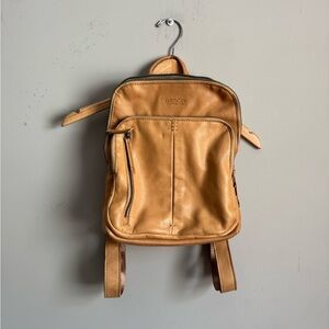 American Leather Tan Backpack